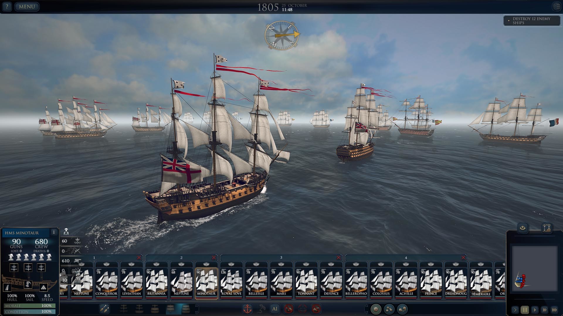 图片[1]-终极提督：航海时代|Ultimate Admiral Age of Sail|1.1.5|整合DLC-萌芽游戏