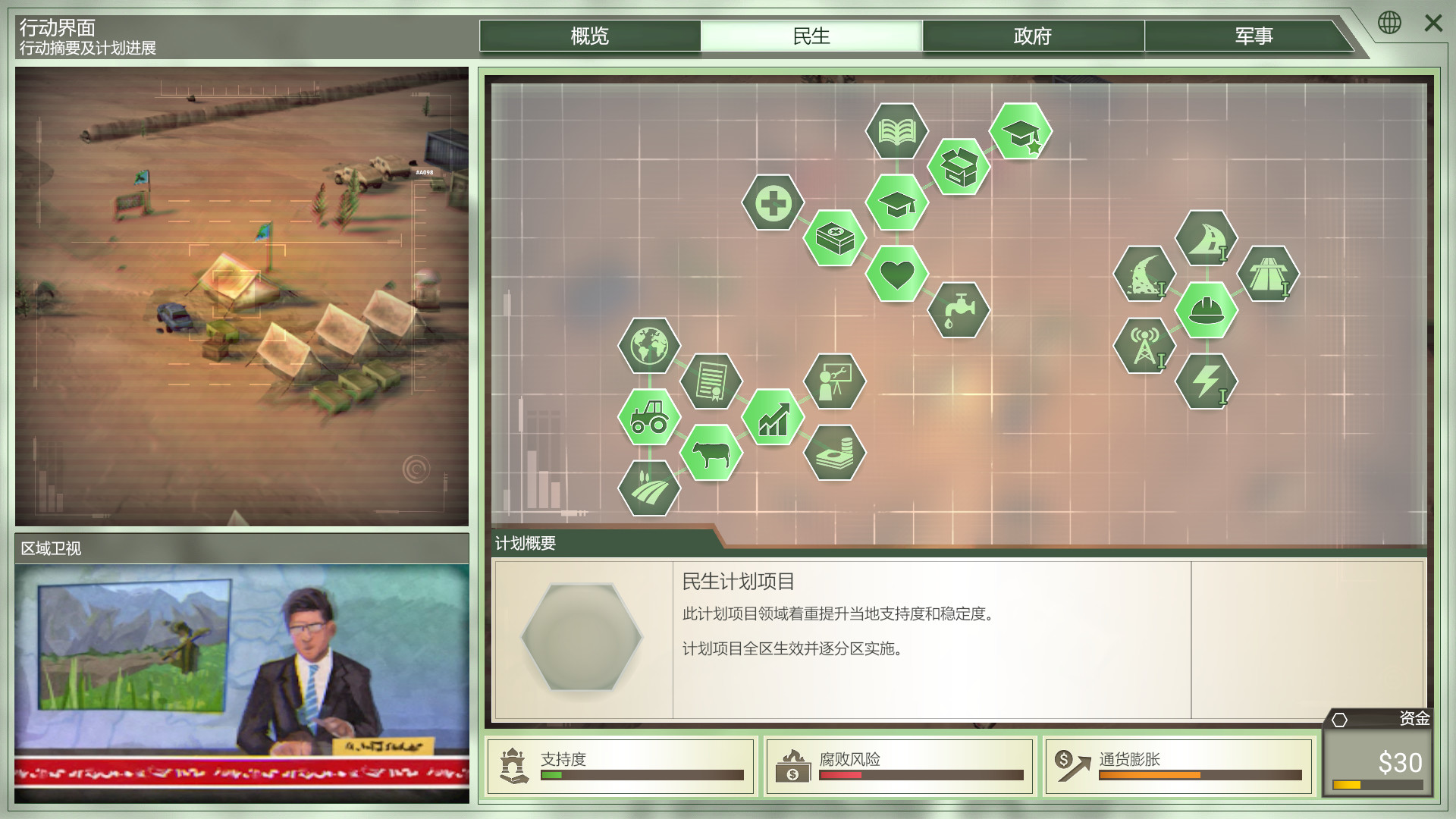 反叛公司:局势升级 Rebel Inc: Escalation 截图 3