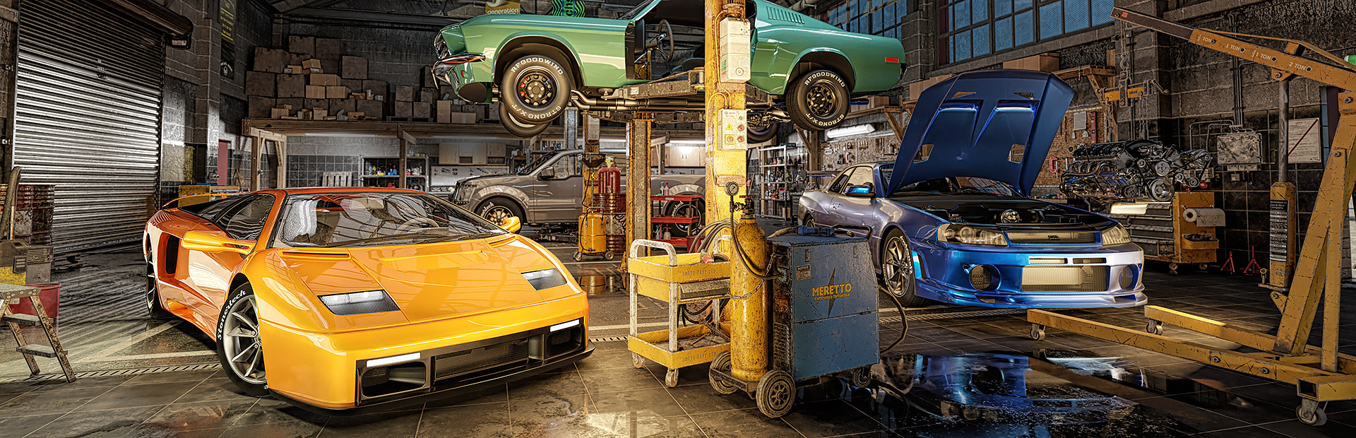 汽车修理工模拟2021|Car Mechanic Simulator 2021|1.0.40|整合全DLC