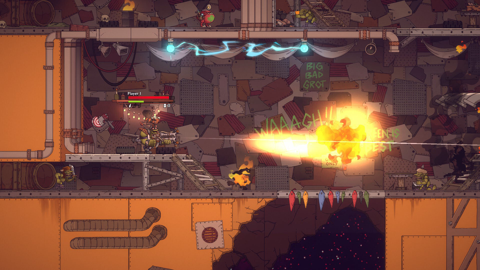 图片[8]-战锤40K：枪声、鲜血和铁拳|Warhammer 40,000 Shootas, Blood & Teef|1.0.22-萌芽游戏