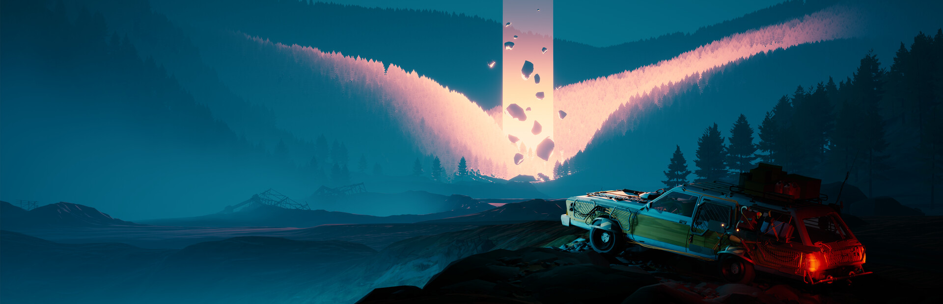 超自然车旅 Pacific Drive 横幅大图