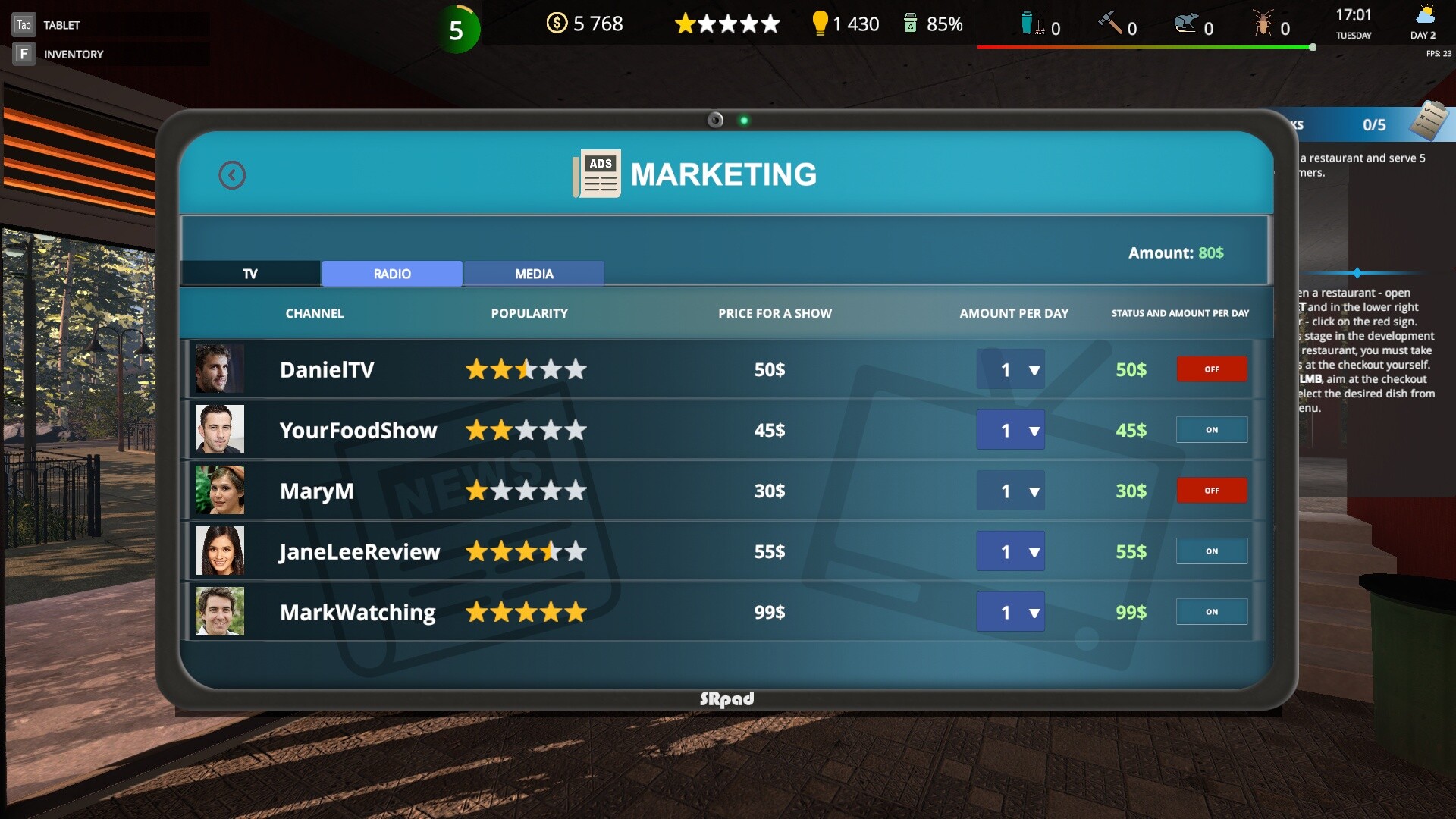 图片[7]-咖啡馆老板模拟|Cafe Owner Simulator|1.4.105-萌芽游戏