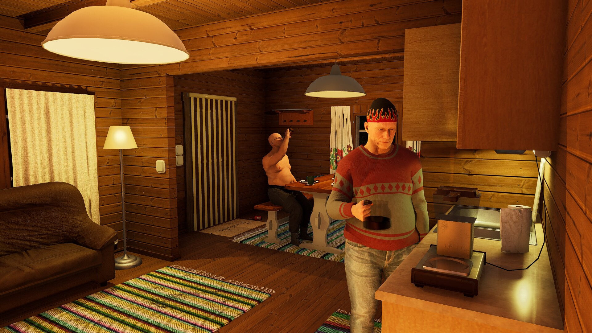 Finnish Cottage Simulator 截图 1