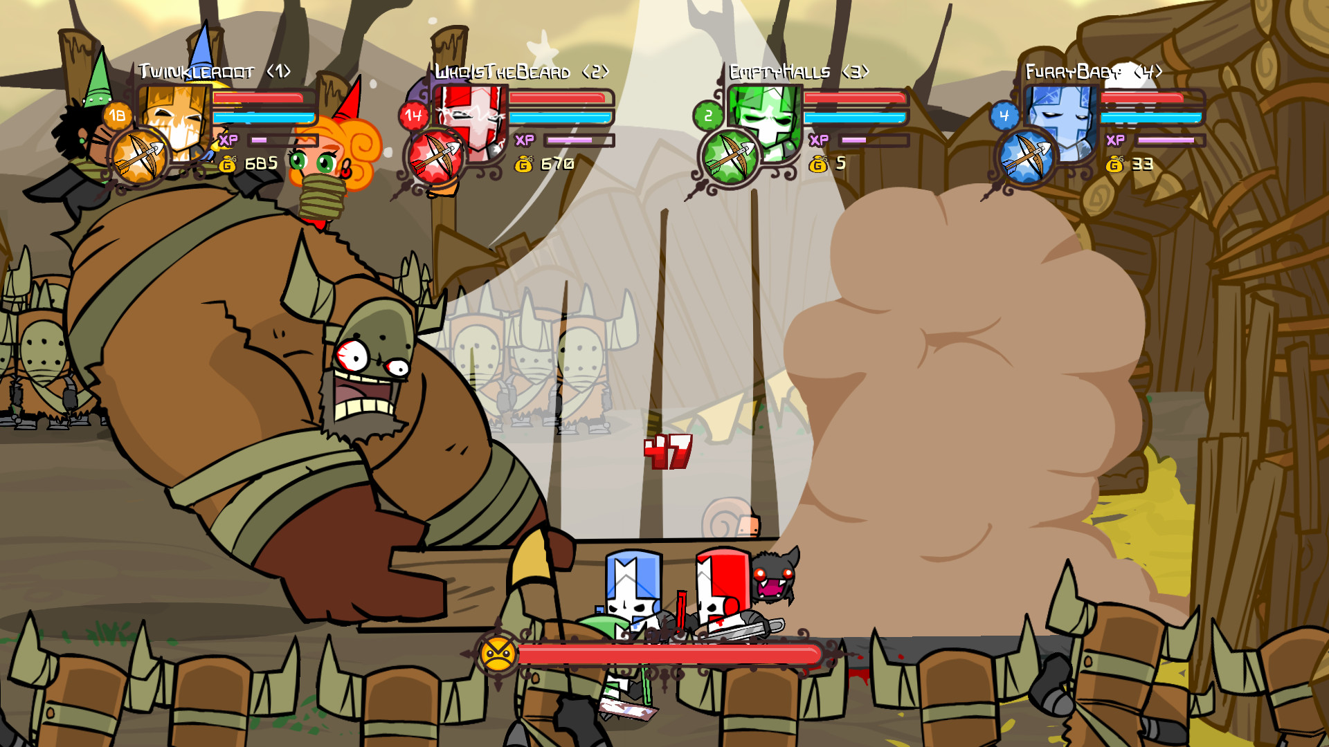 图片[2]-城堡毁灭者|Castle Crashers|2.9|整合全DLC-萌芽游戏