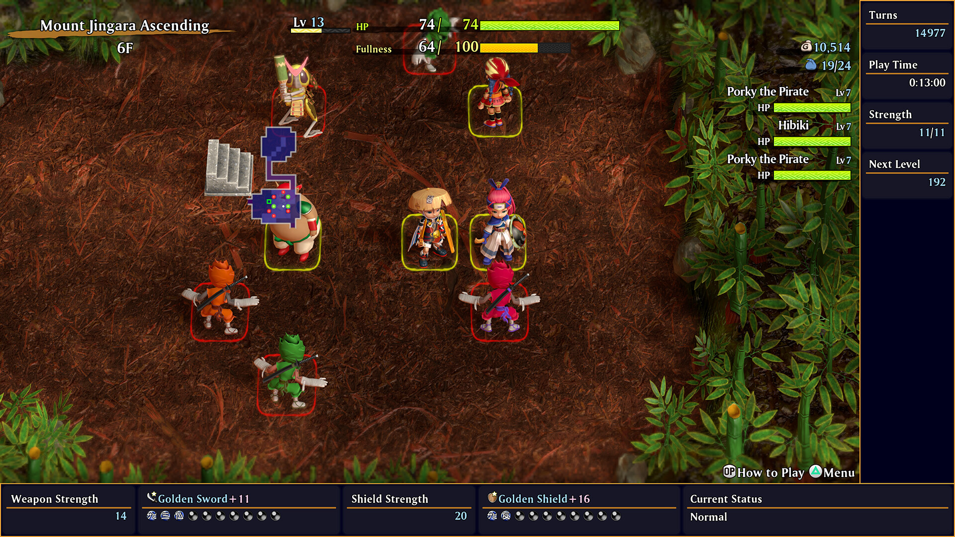 图片[2]-千变的迷宫 风来的希炼6 蛇蜷岛探险谭|Shiren The Wanderer The Mystery Dungeon of Serpentcoil Islandss|2.2.3|整合DLC-萌芽游戏