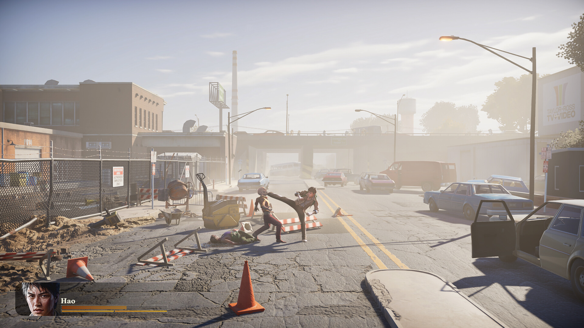 勇闯死人谷暗黑之日 郝在街头飞踢击退丧尸