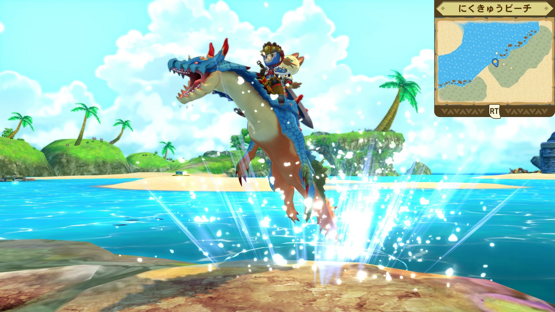 Monster Hunter Stories 游戏截图