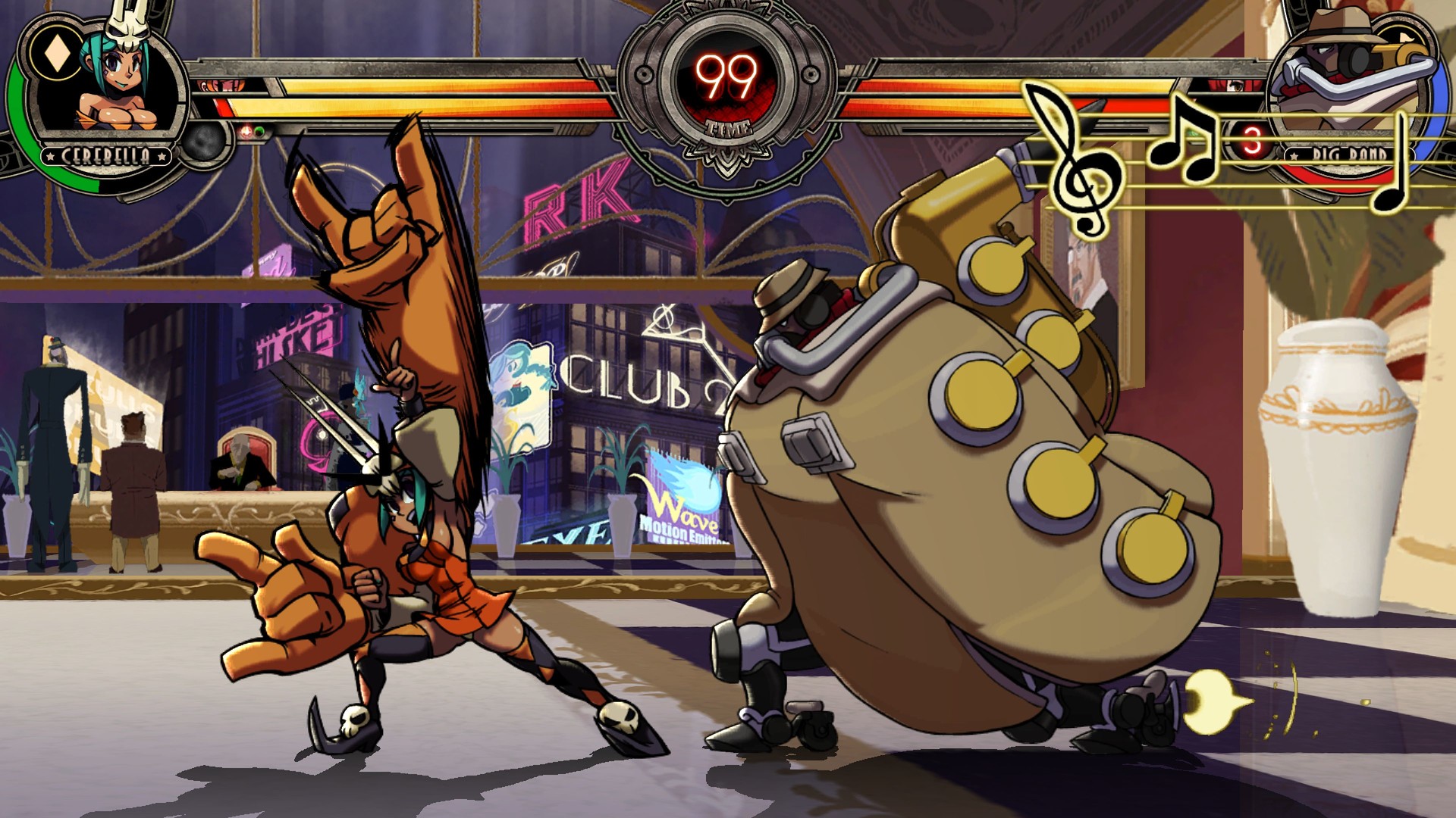 Skullgirls 2nd Encore 游戏截图