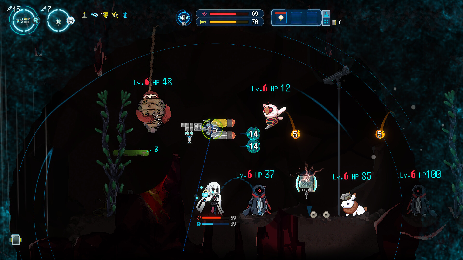 百万深渊 游戏战斗界面