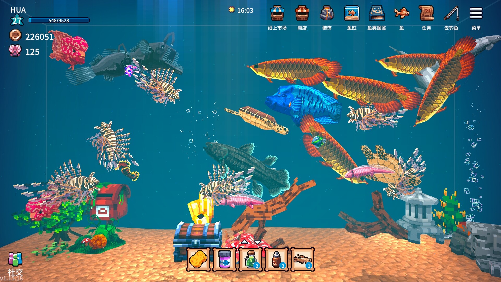 图片[6]-全球鱼友俱乐部：放置好时光|Tiny Aquarium Social Fishkeeping|1.17.2|整合全DLC-萌芽游戏