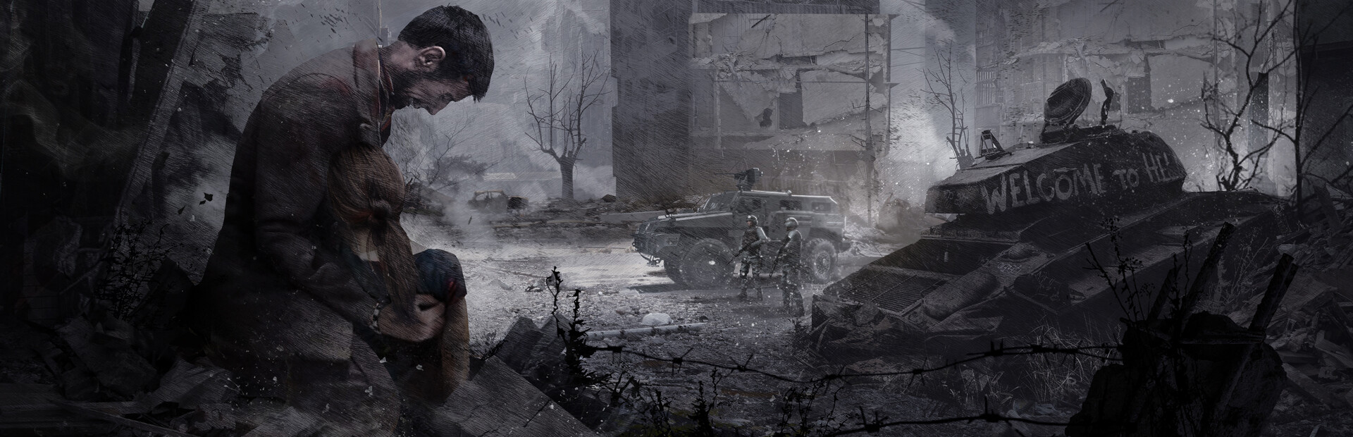 这是我的战争 This War of Mine 横幅大图