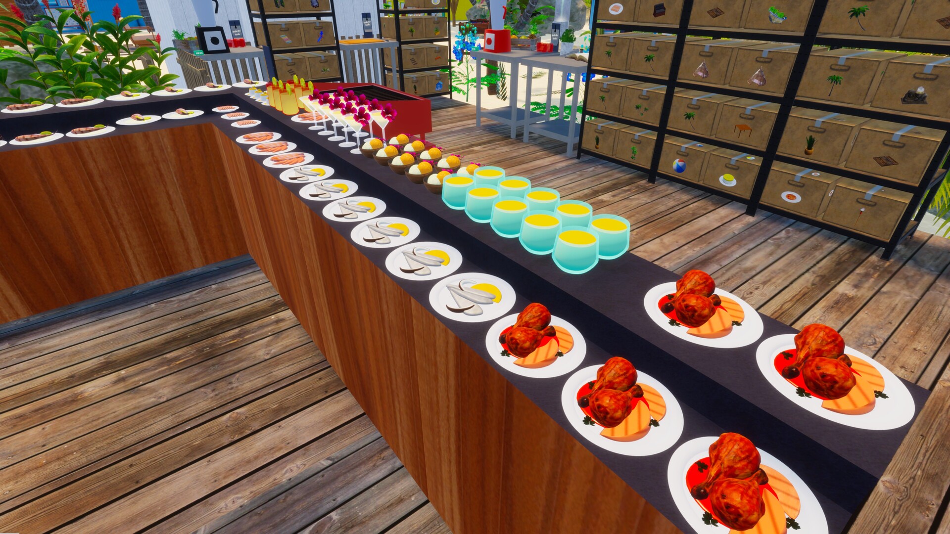 图片[1]-热带度假村经营模拟器|Tropical Resort Simulator|0.0.8-萌芽游戏