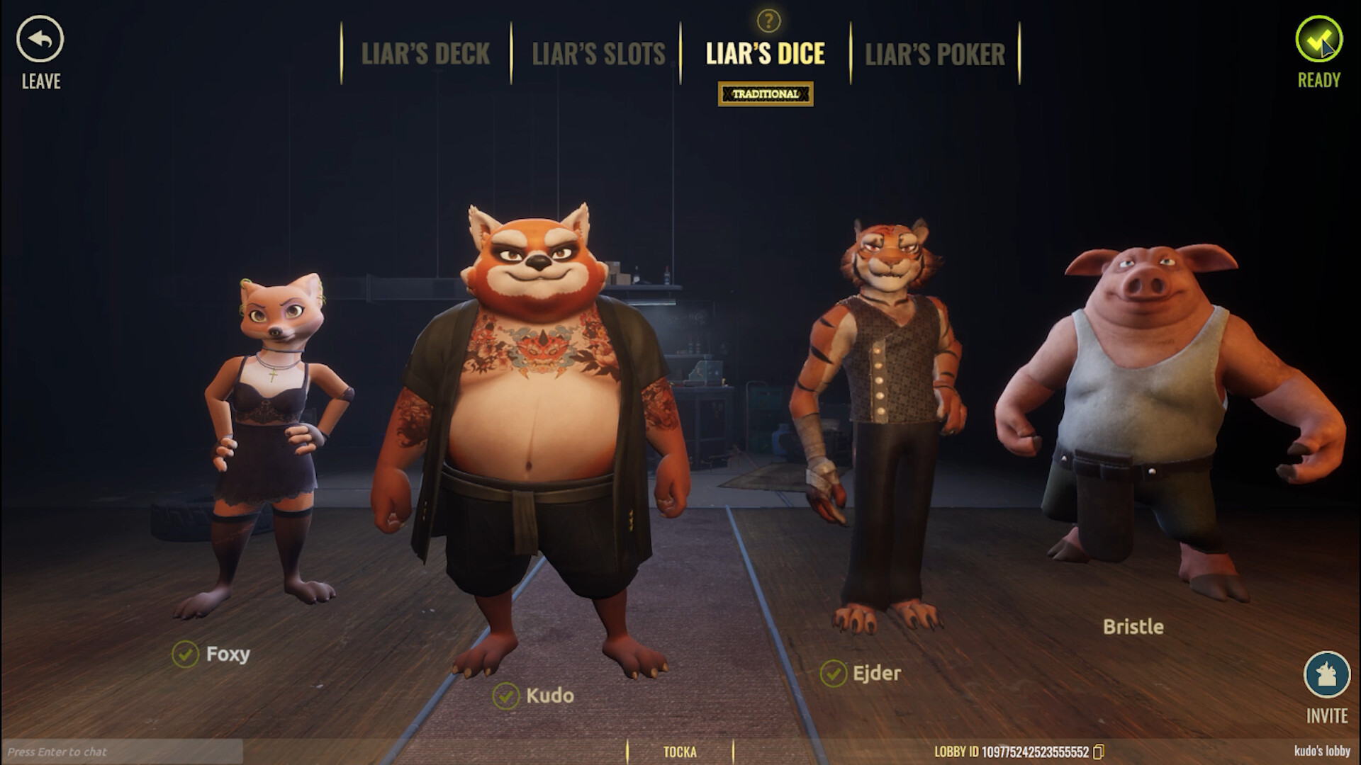 Liar's Bar 游戏截图