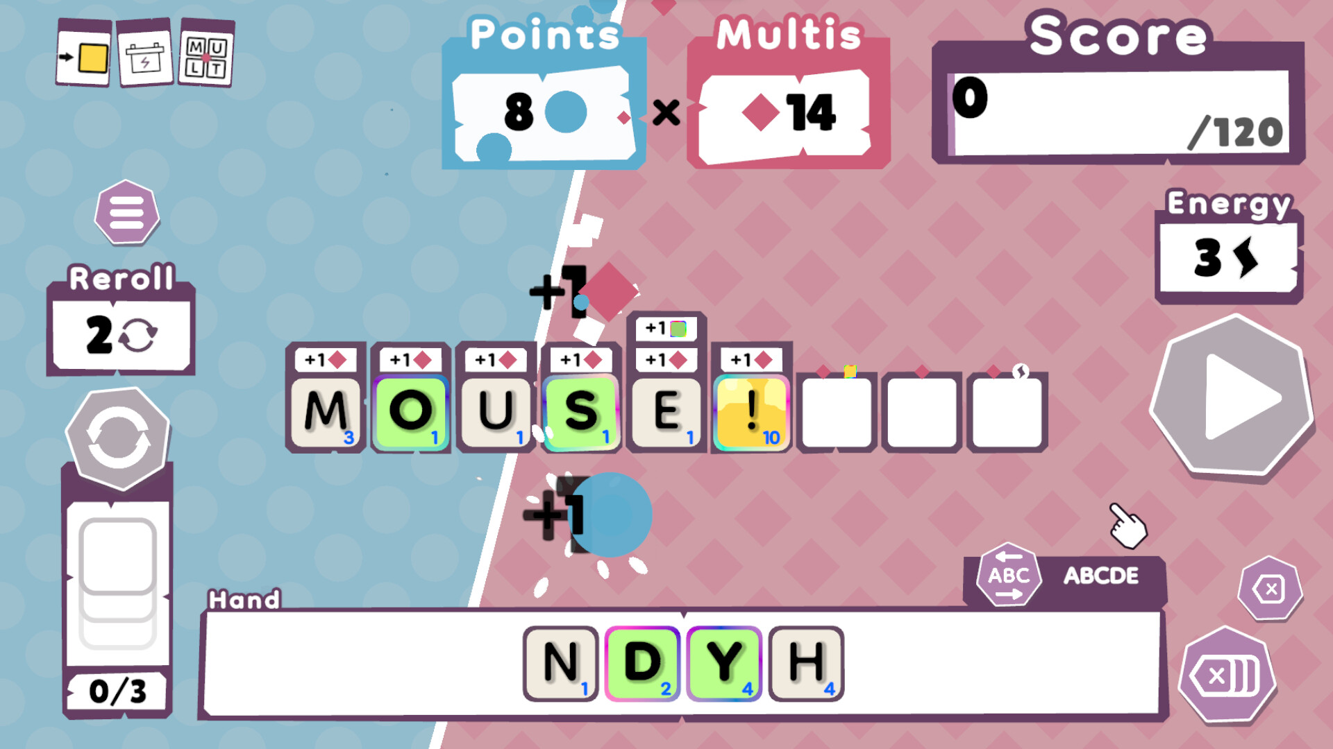 文字冒塔|Wordatro!