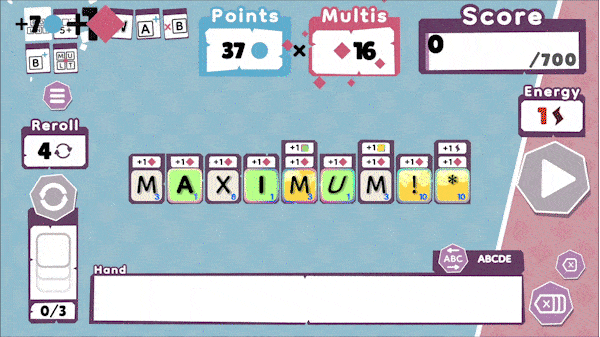 文字冒塔|Wordatro!