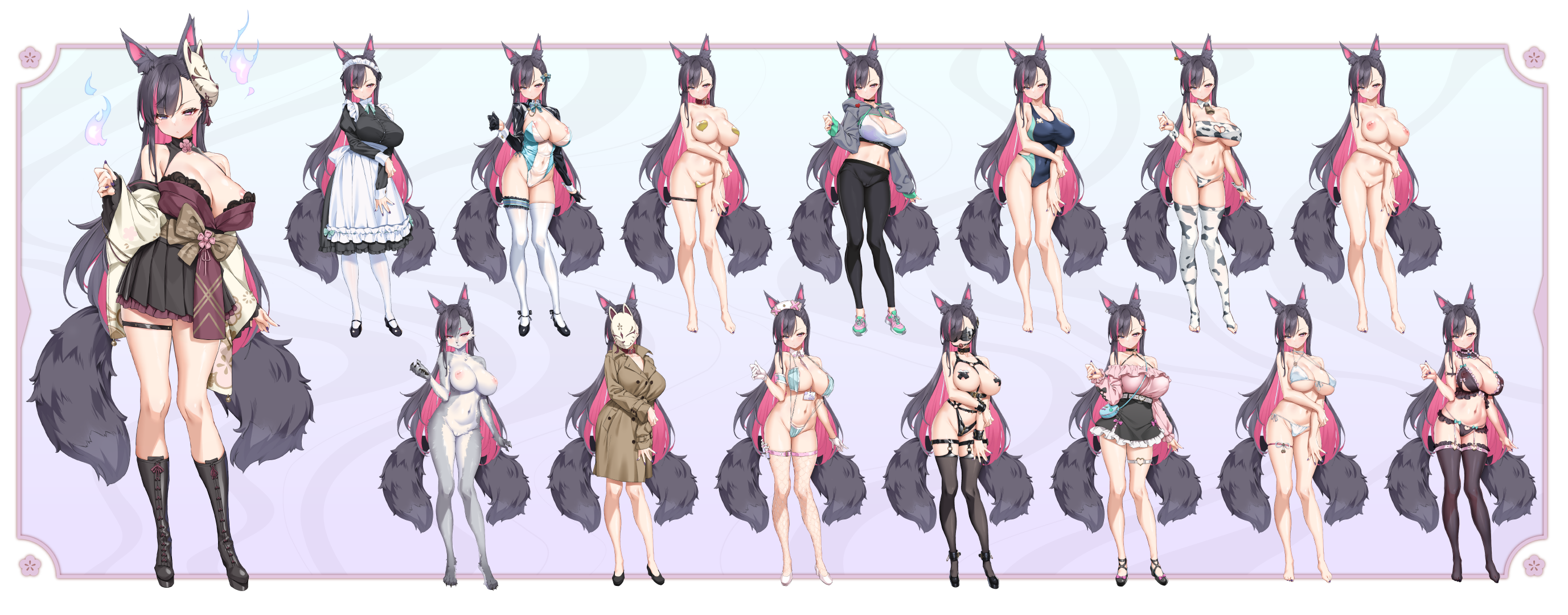 图片[2]-万千少女游戏妖狐的深夜直播 Mirai's Midnight Stream 官中步兵版+全DLC-万千少女游戏万千少女游戏网