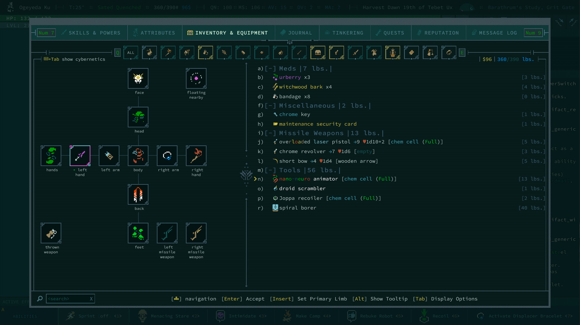 Caves of Qud 截图 2