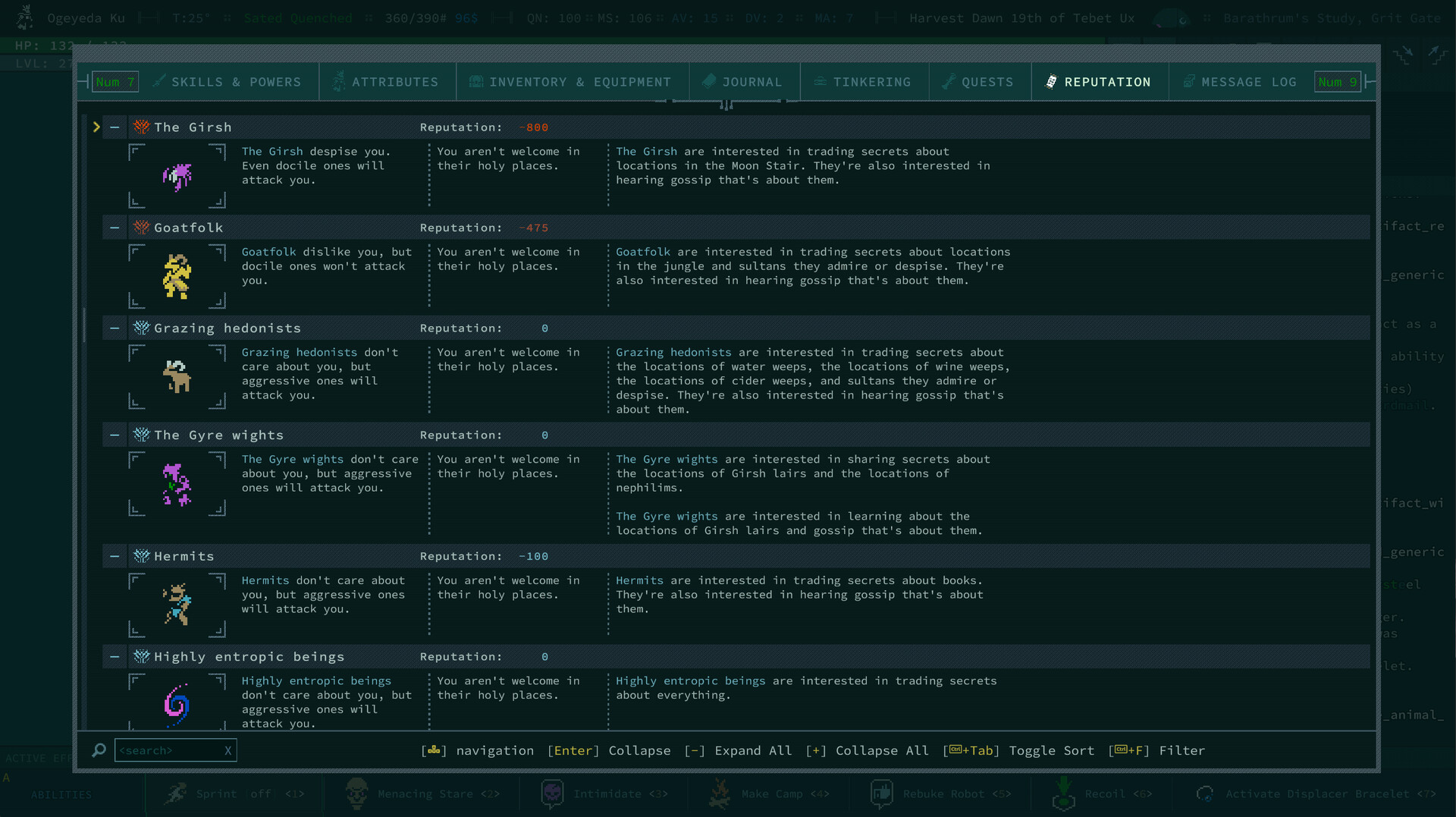 Caves of Qud 截图 8