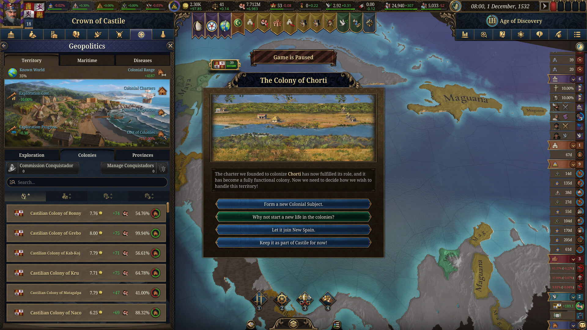 Europa Universalis V 截图 6