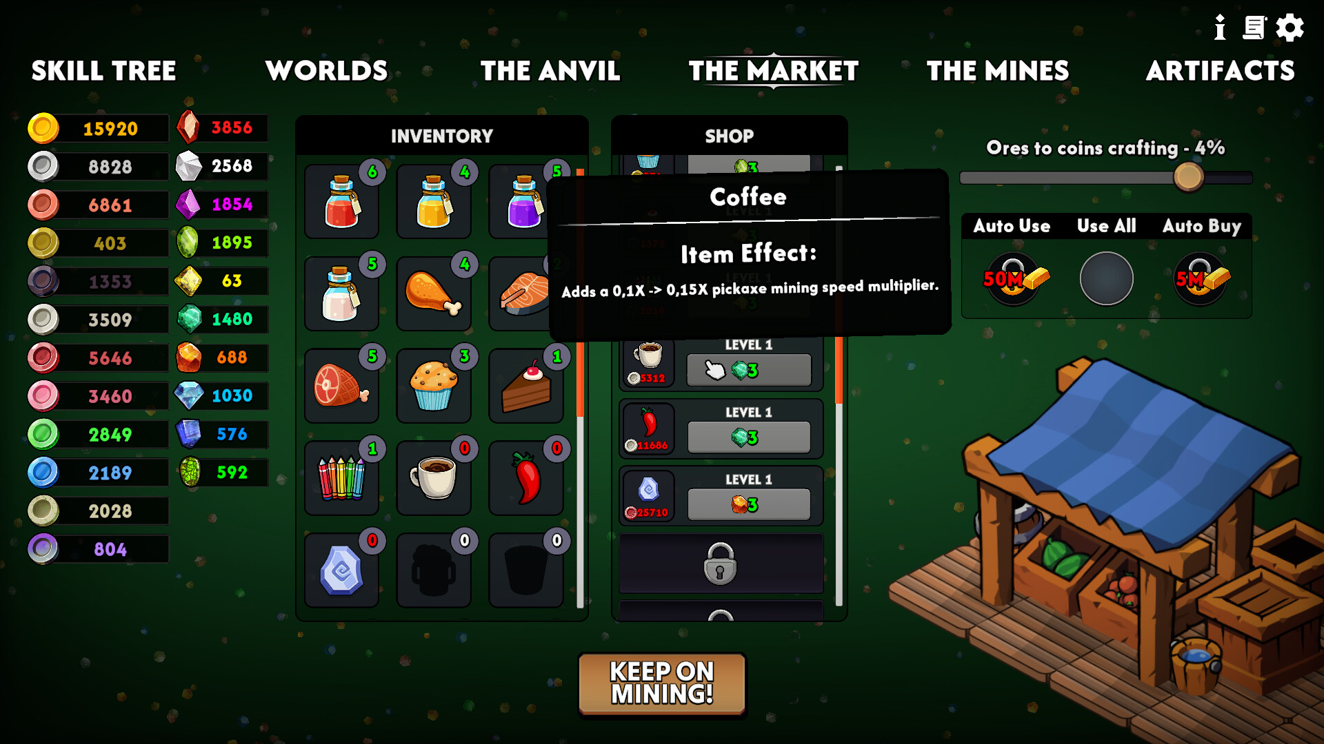 Keep on Mining! - Worlds 截图 7