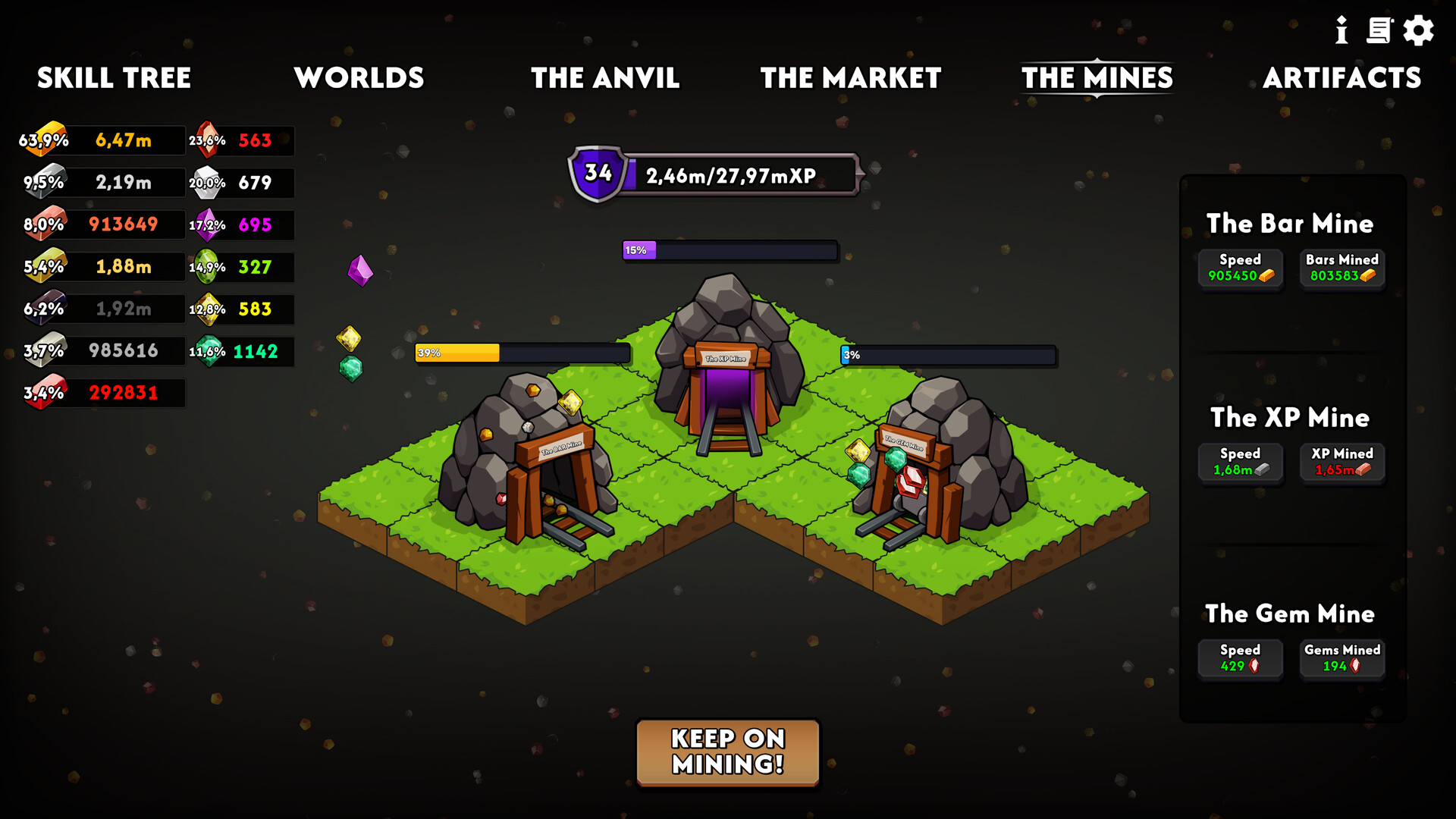 Keep on Mining! - Worlds 截图 12