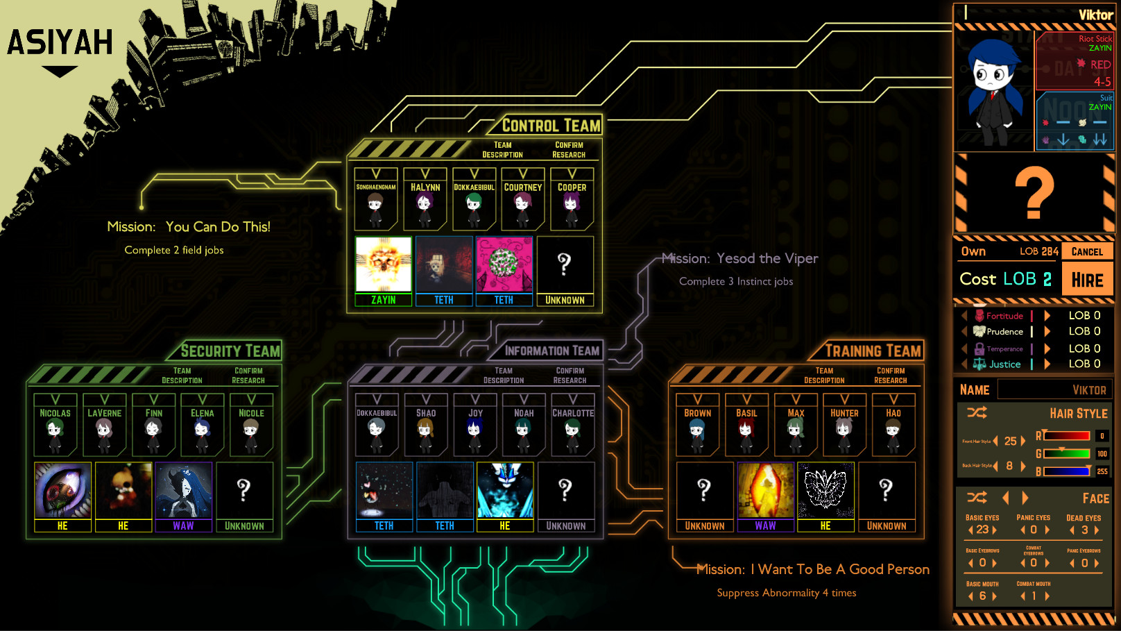Lobotomy Corporation | Monster Management Simulation 截图 1