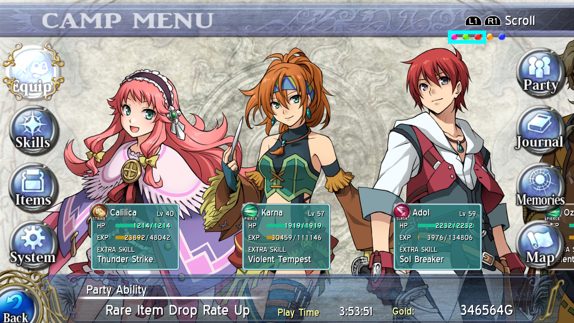 Ys: Memories of Celceta 截图 4