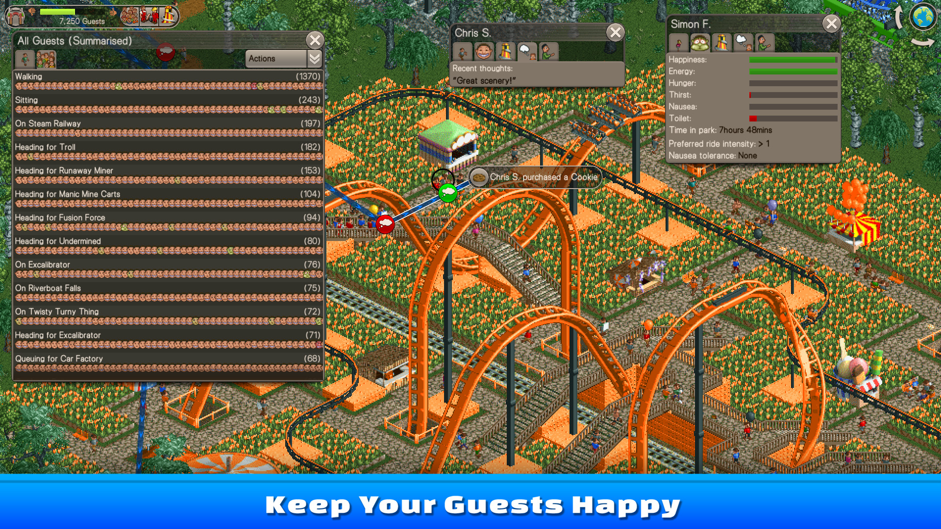 图片[4]-过山车大亨 经典版|RollerCoaster Tycoon Classic|Build22667426-萌芽游戏