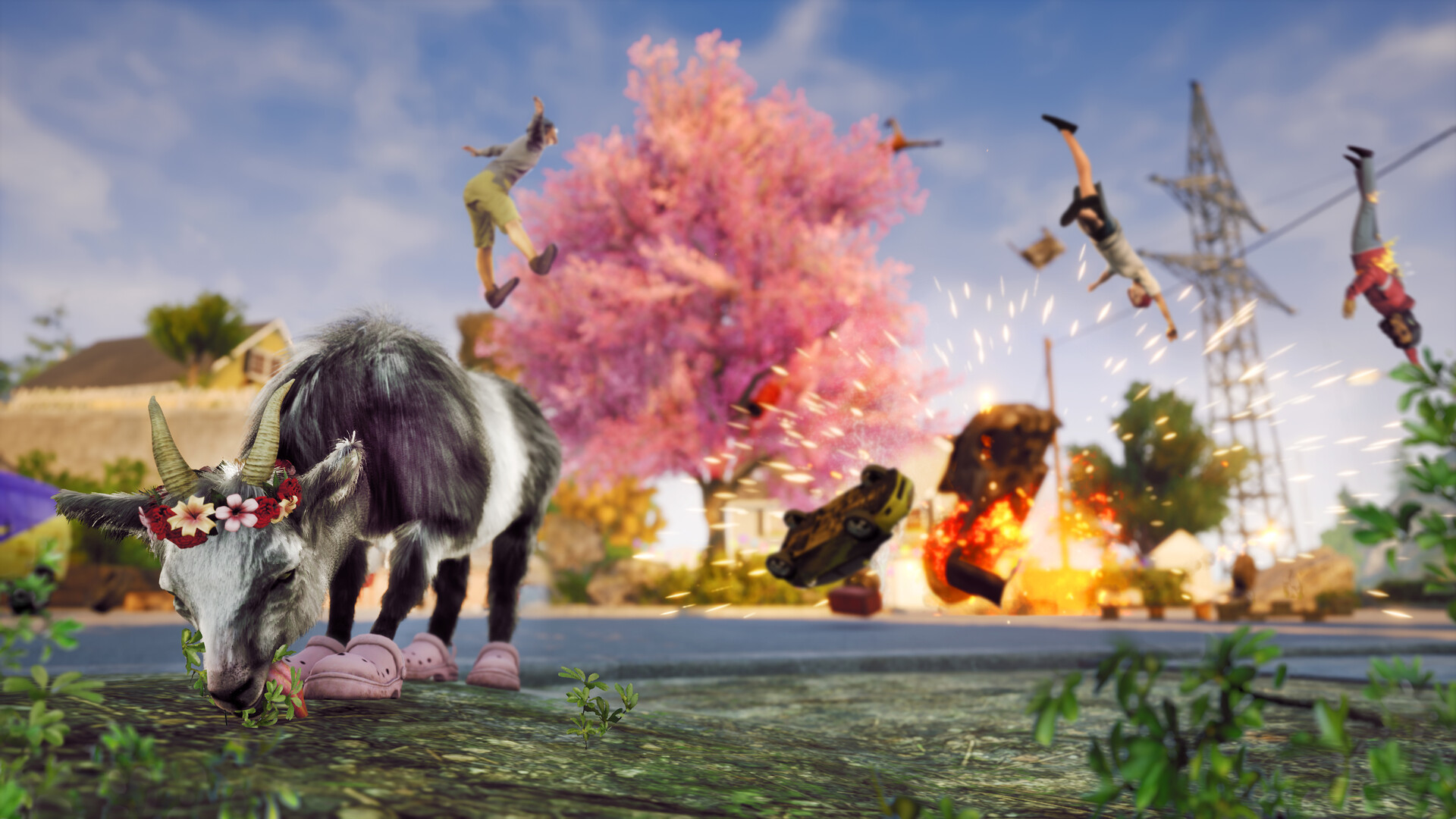 Goat Simulator 3 游戏截图